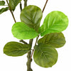 Vidaxx árbol ficus artificial 30 hojas 125 cm verde