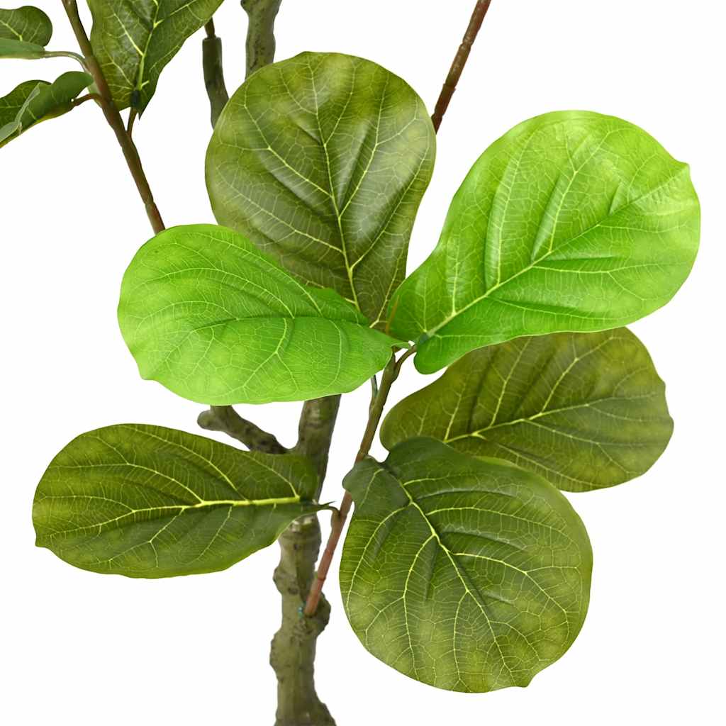 Vidaxx albero di ficus artificiale 30 foglie 125 cm verde