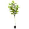 Vidaxl árbol fuxus artificial 48 hojas 165 cm verde