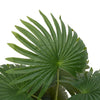 Pianta di palma artificiale Vidaxl 9 foglie 65 cm verde