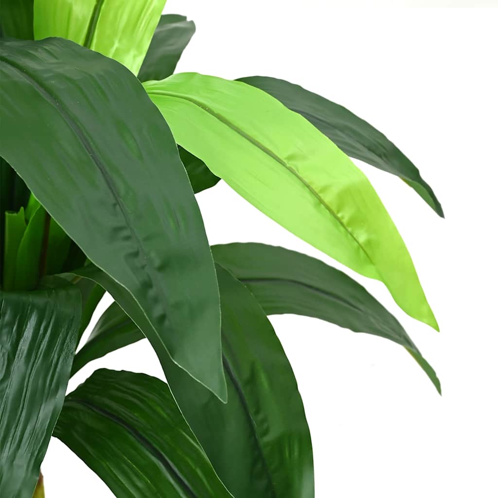 VidaXL albero artificiale dracaena 36 foglie 120 cm verde