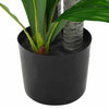 VidaXL albero artificiale dracaena 36 foglie 120 cm verde