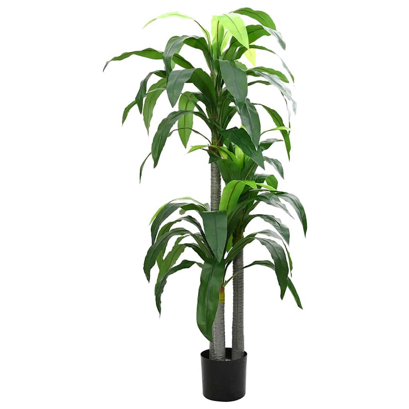 VidaXL albero artificiale dracaena 36 foglie 180 cm verde