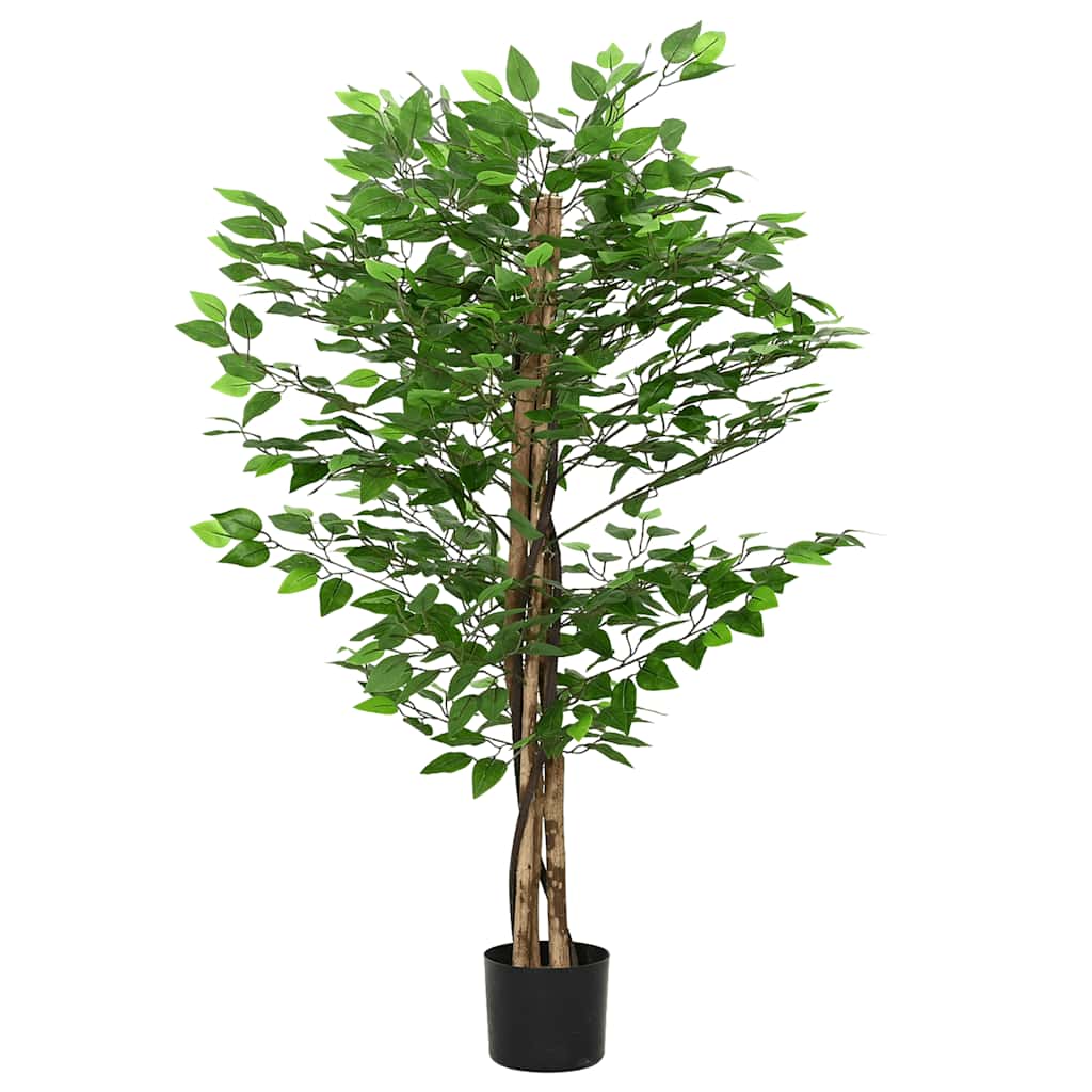 VidaXL planta ficus artificial 788 hojas 120 cm verde