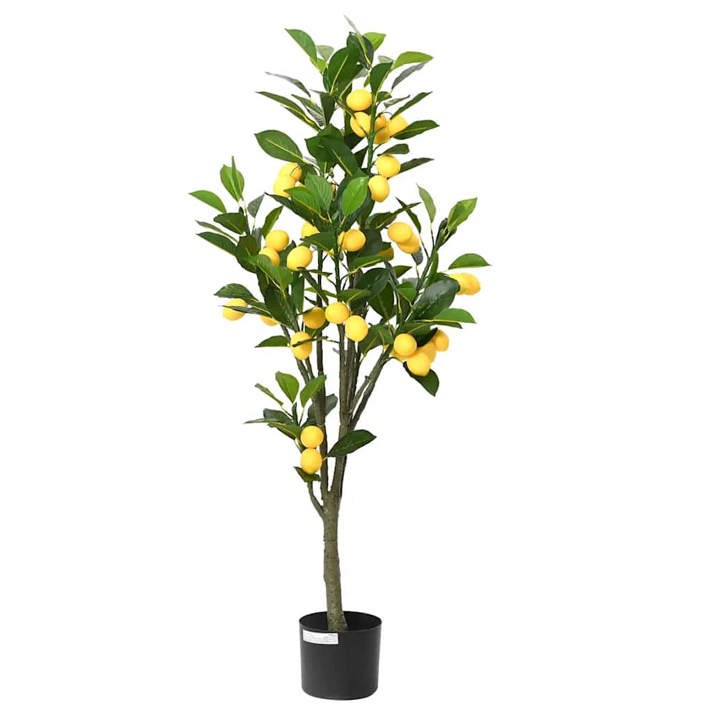 Vidaxx limonero artificial 136 hojas 120 cm verde
