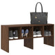 Vidaxl Shoe Ratch Stackable 89.5x30x40 cm Color de roble marrón