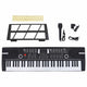 Vidaxl 61 Keys Piano Electric Keyboard con música estándar