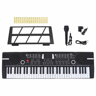 Tastiera elettrica per pianoforte Vidaxl 61 tasti con standard musicale