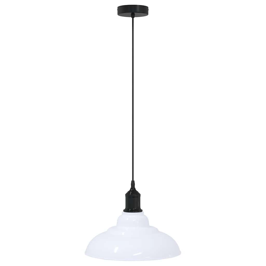 Lampada a sospensione Vidaxx regolabile in altezza e27 ø31 cm in metallo bianco lucido