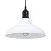 Lampada a sospensione Vidaxx regolabile in altezza e27 ø31 cm in metallo bianco lucido