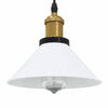 Lampada a sospensione Vidaxx regolabile in altezza e27 ø22 cm in metallo bianco lucido