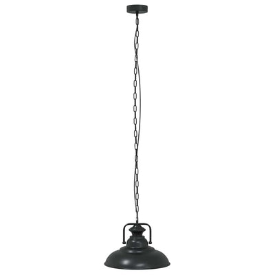 VidaXL lámpara colgante E27 ø 31 cm hierro negro