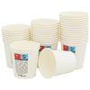 Vidaxl Paper Coffee Cazs 1000 ST 4oz 100 ml de blanco