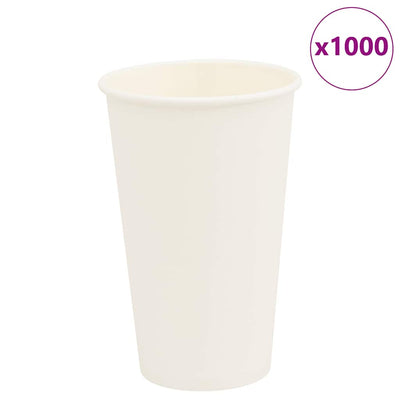 Vidaxl CARQUE COARE CAPS 1000 ST 16oz 400 ml bianco