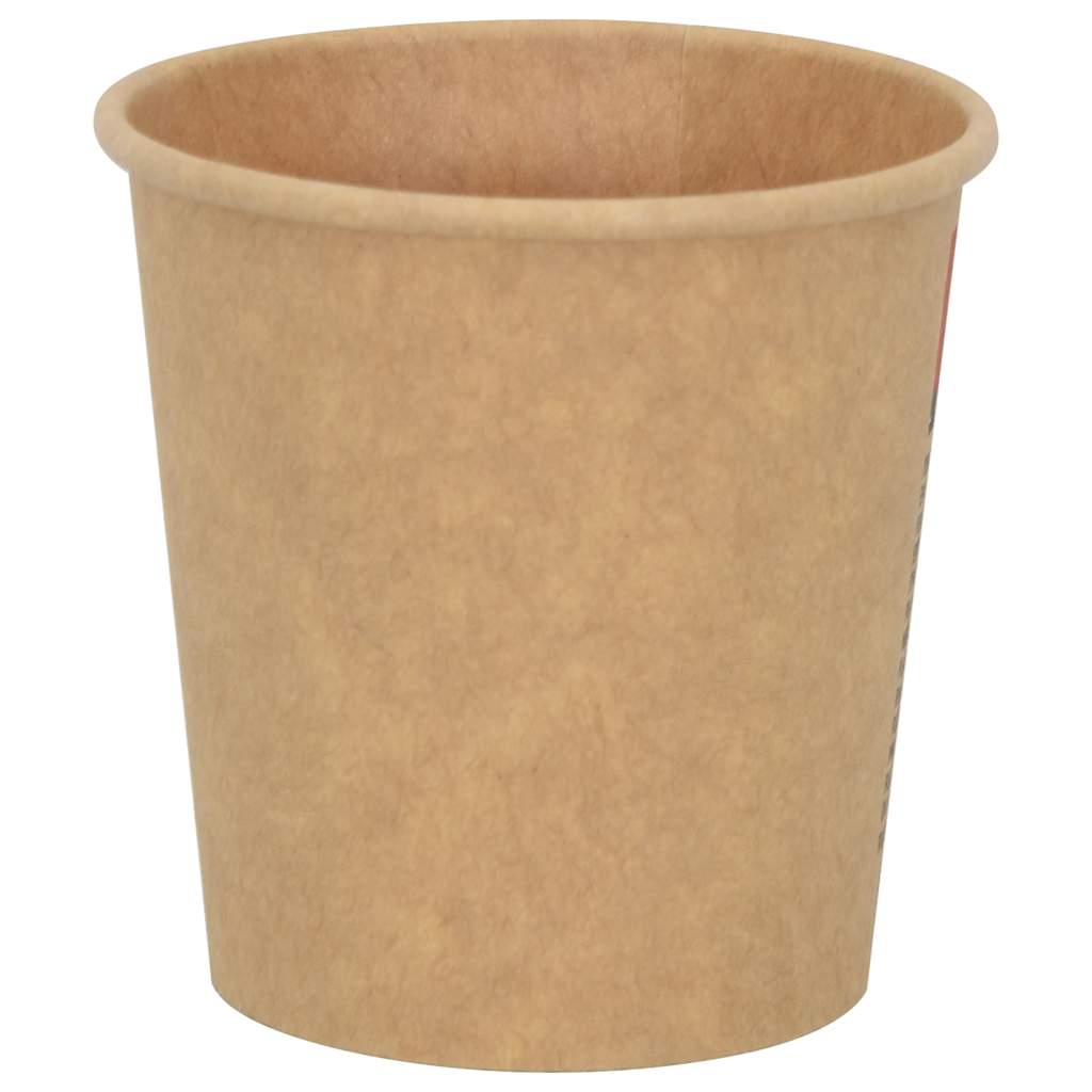 Vidaxl Paper Coffee Cazs 1000 PCOZ 100 ml de marrón