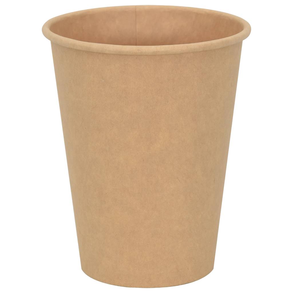Vidaxl CARQUE COARE CAPS 1000 pezzi 12oz 300 ml marrone