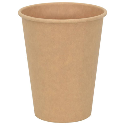 Vidaxl CARQUE COARE CAPS 1000 pezzi 12oz 300 ml marrone
