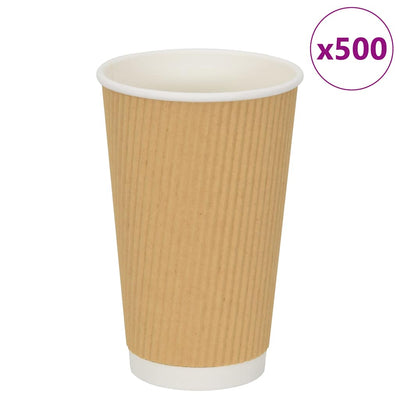 Vidaxl CARQUE COARE CAPS 500 ST 16OZE 400 ml marrone