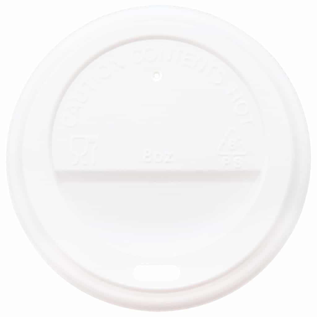 VIDAXL CAPS COARE CAP COAD LODS Ø80 mm 8oz 1000 St Plastic White