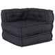 Divano componibile Vidaxx 70x70x54 tessuto antracite