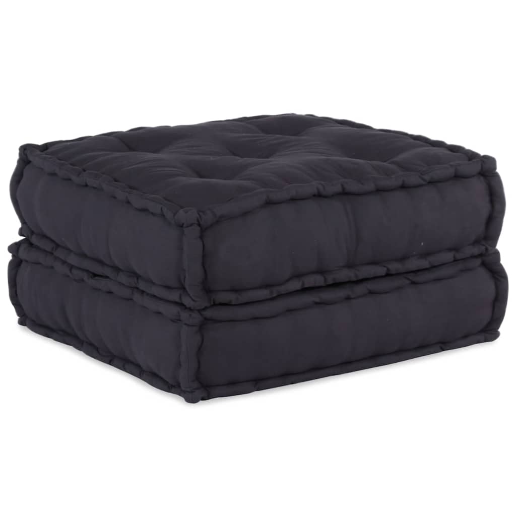 Divano componibile Vidaxx 70x70x36 tessuto antracite