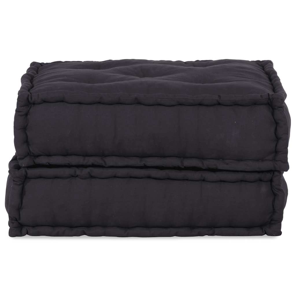Divano componibile Vidaxx 70x70x36 tessuto antracite