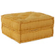 Sofá modular VidaXL 70x70x36 tela amarillo