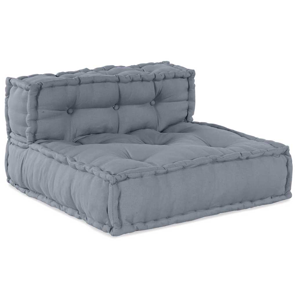 Vidaxl sofá modular gris 70 x 70 x 56 cm tela