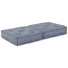 Vidaxl sofá modular gris 70 x 70 x 36 cm tela