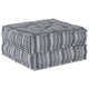 Sofá modular vidaxl estampado gris 70 x 70 x 36 cm tela