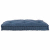 Vidaxl modulair bank indigo 120 x 80 x 12 cm stof