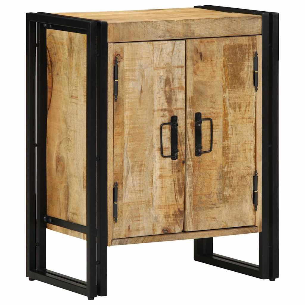 Vidaxl schoenenkast met plank bruin 56 x 35 x 70 cm massief mangohout