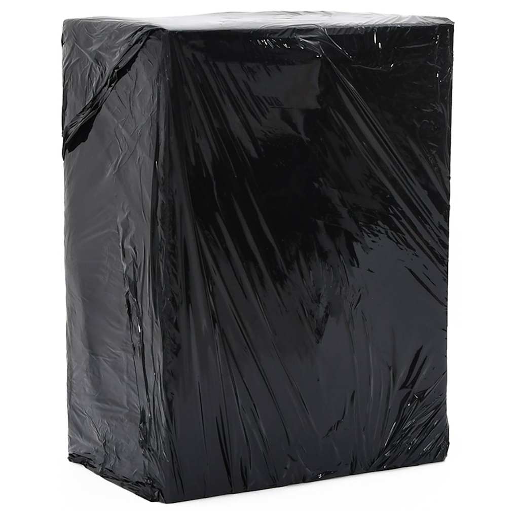 VidaXL film estirable 2 uds 20 μm 50 cm x 300 m negro