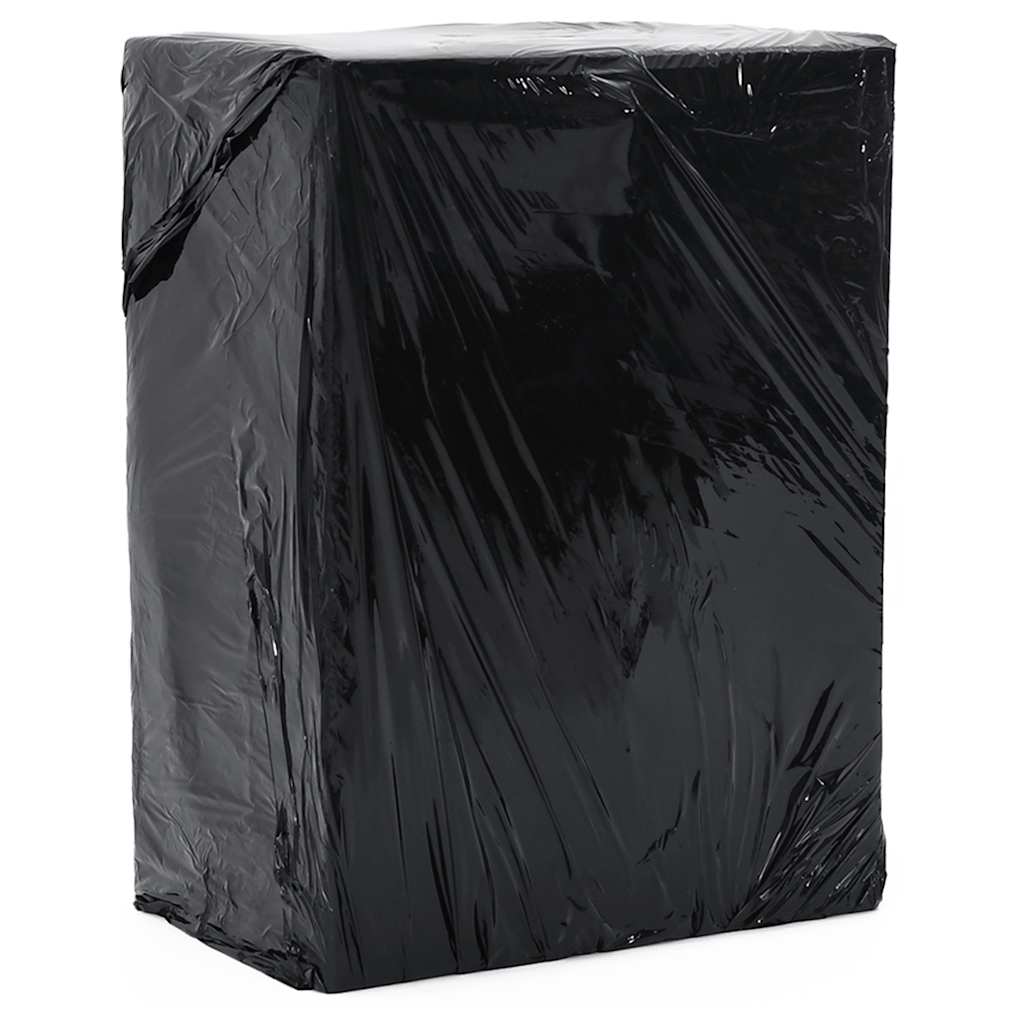 Vidaxl stretchfilm 6 st 17 μm 50 cm x 300 m zwart