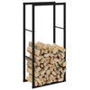 Vidaxx leñero 55x30x116 cm acero negro