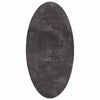 Vidaxl vloerkleden ovaal huarte antraciet 100 x 200 cm 100% polyester