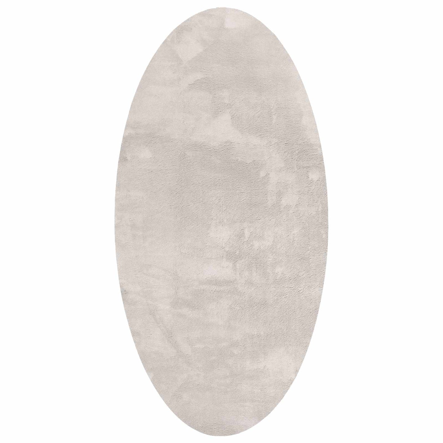 Vidaxl vloerkleden ovaal huarte zand 80 x 150 cm 100% polyester