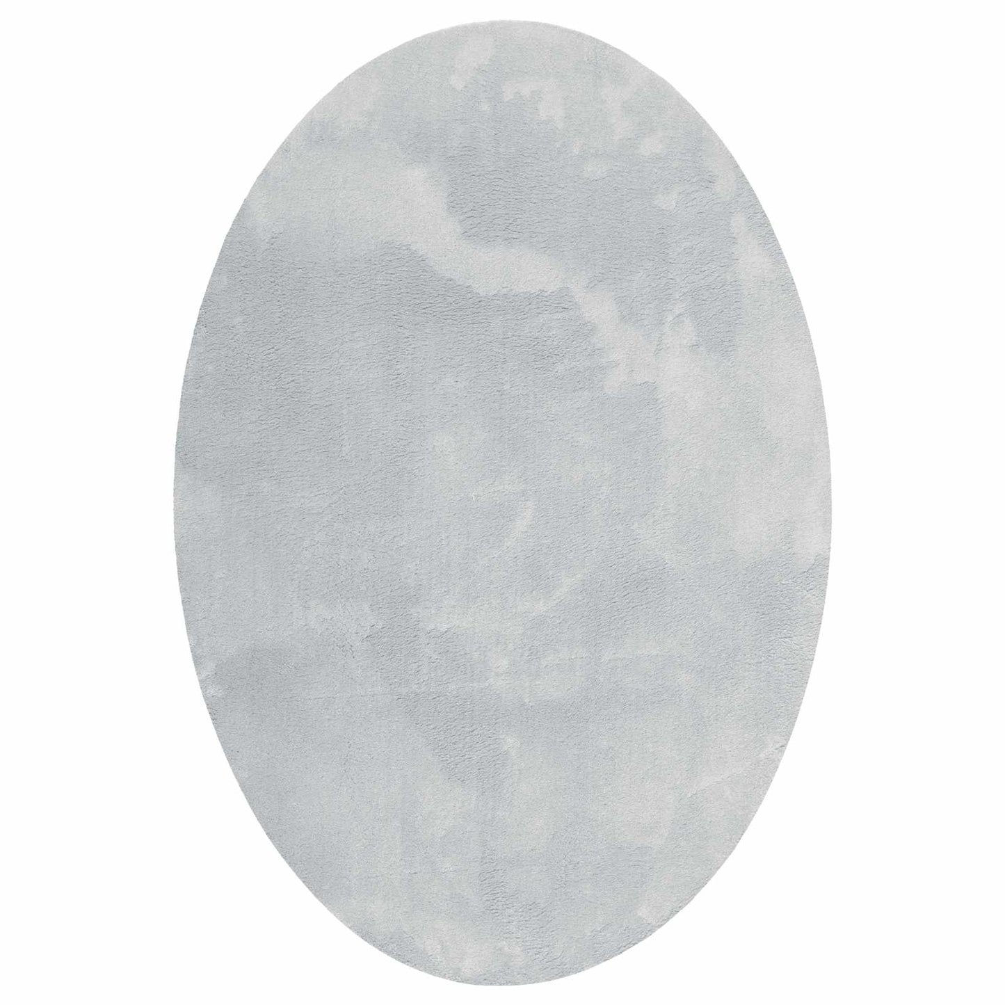 Vidaxl vloerkleden ovaal huarte grijs 160 x 230 cm 100% polyester