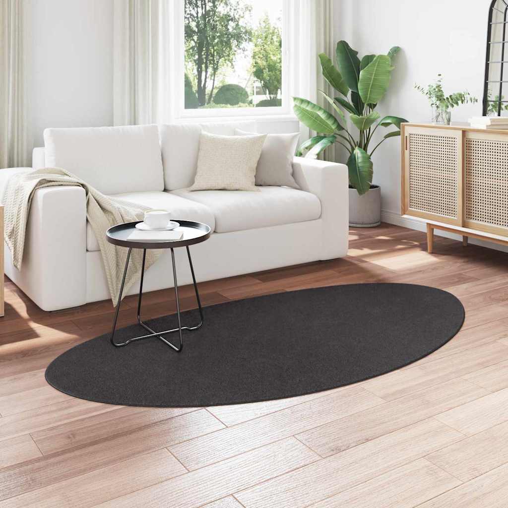 VidaXL alfombras huarte antracita 100 x 200 cm poliéster