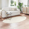 VidaXL alfombras huarte crema 80 x 150 cm poliéster
