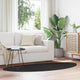 Vidaxl vloerkleden huarte zwart 100 x 200 cm polyester