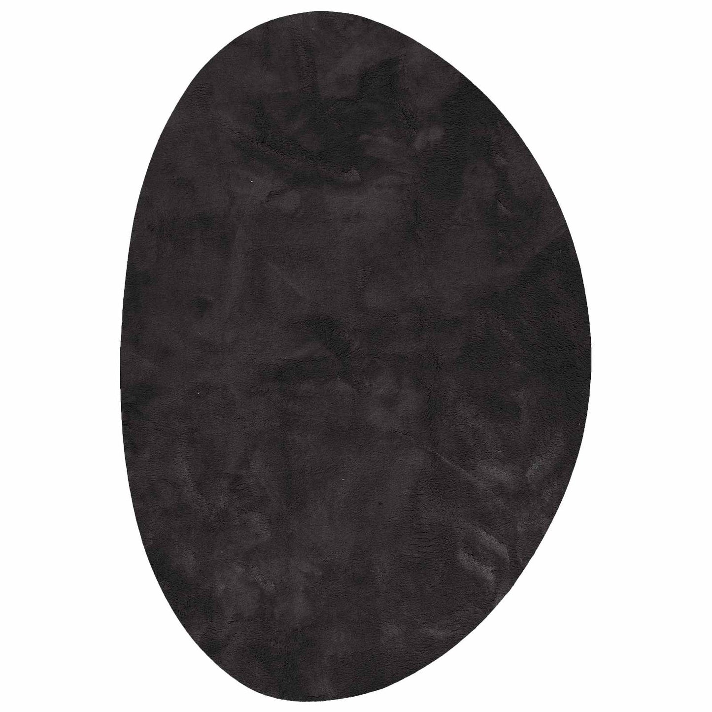 Vidaxl vloerkleden huarte zwart 140 x 200 cm polyester