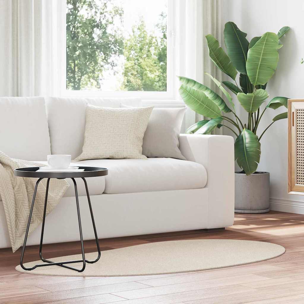 VidaXL alfombras huarte beige 80 x 150 cm poliéster