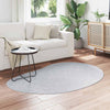 Vidaxl vloerkleden huarte grijs 120 x 170 cm polyester