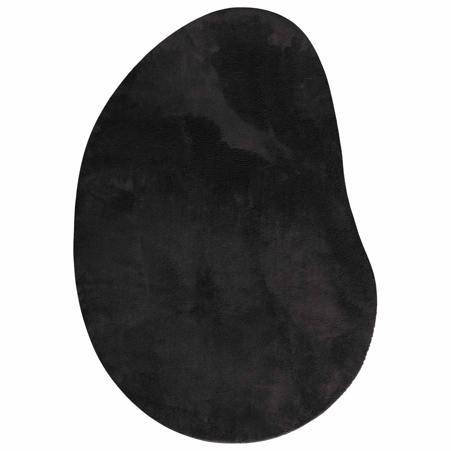 Vidaxl vloerkleden huarte zwart 160 x 230 cm polyester