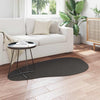 Tappeti Vidaxl huarte antracite 80 x 150 cm poliestere