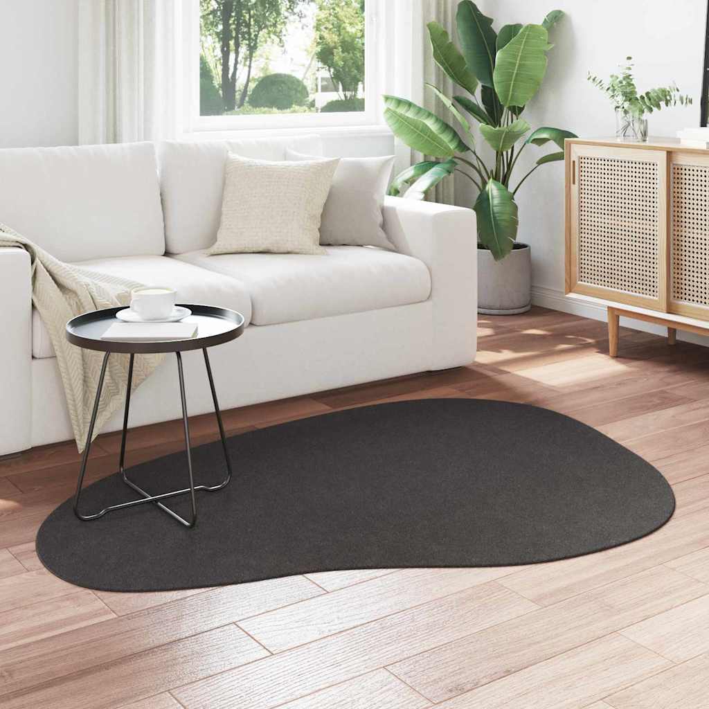 Vidaxl vloerkleden huarte antraciet 120 x 170 cm polyester