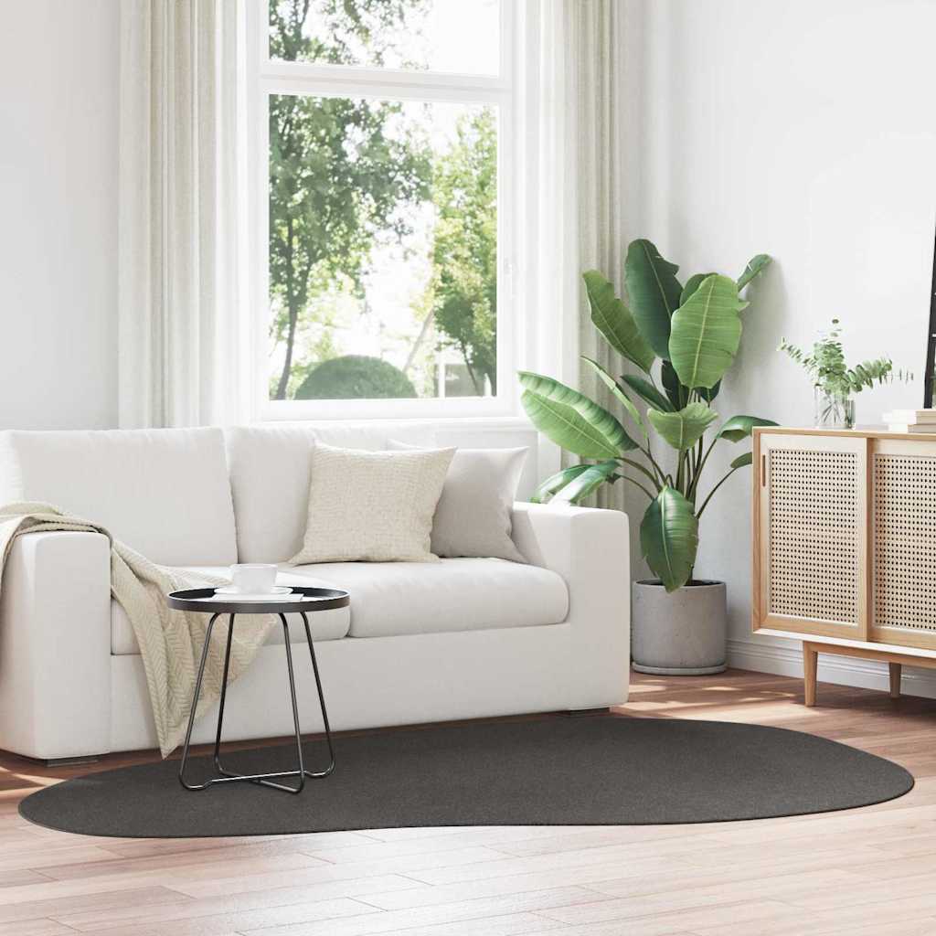 Tappeti VidaXL huarte antracite 160 x 230 cm poliestere