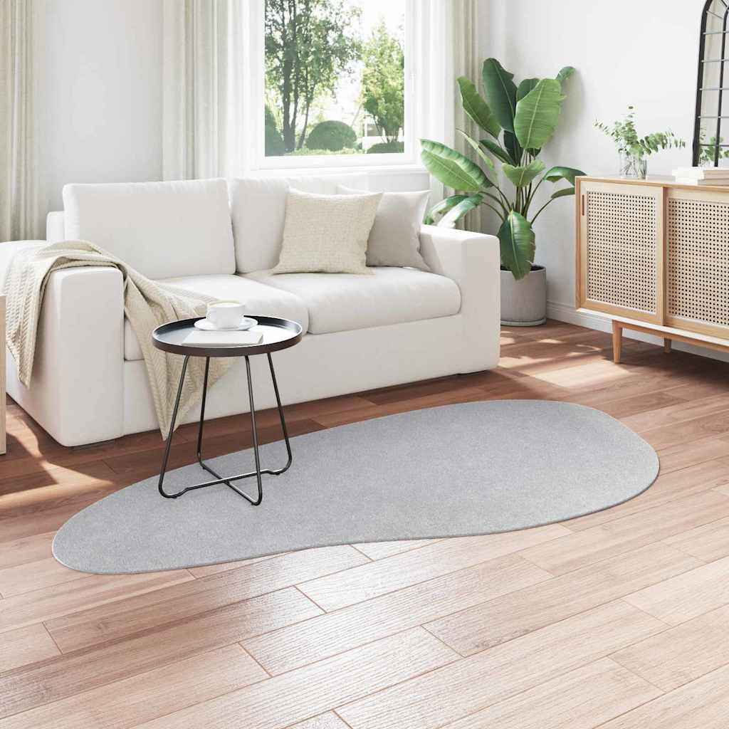 VidaXL alfombras huarte gris 100 x 200 cm poliéster