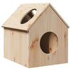Vidaxl kattenhuis 41x50x50 cm pino solido